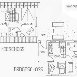 Ferienwohnung 1 Grundriss